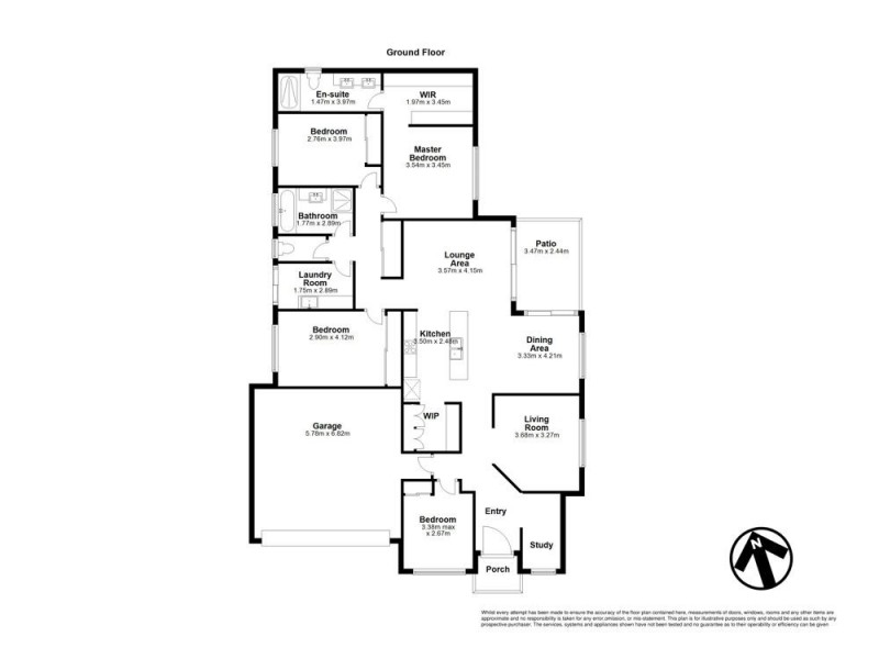24 Cotton Crescent, Redbank Plains QLD 4301 Floorplan