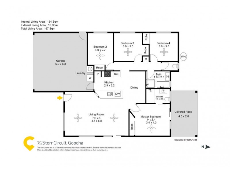 75 Storr Circuit, Goodna QLD 4300 Floorplan