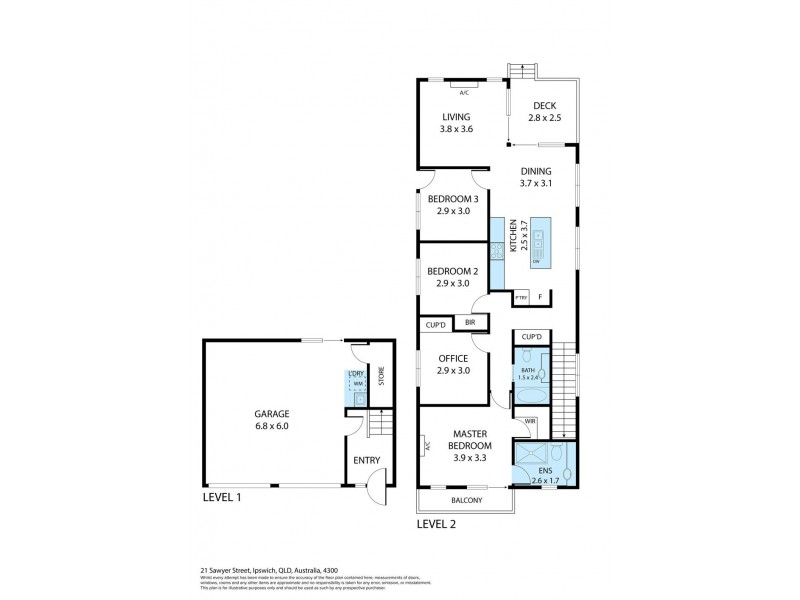 21 Sawyer Street, Spring Mountain QLD 4124 Floorplan