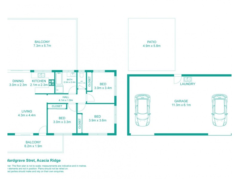 17 WARDGRAVE STREET, Acacia Ridge QLD 4110 Floorplan
