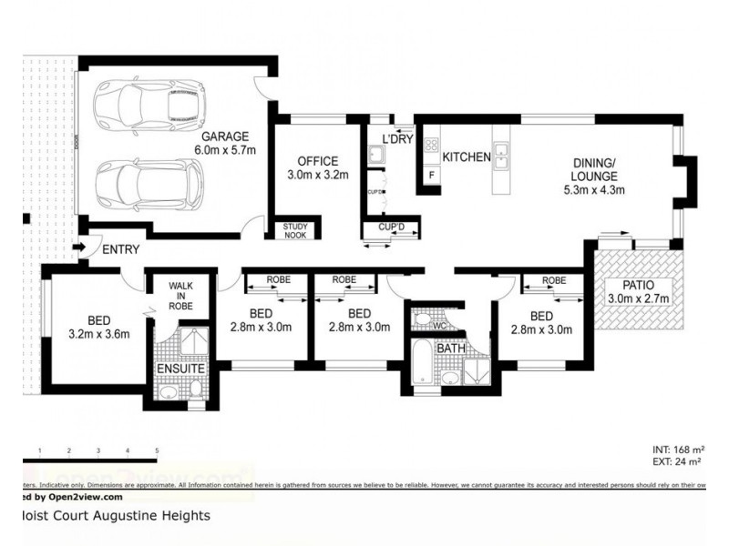 36 Hoist Court, Augustine Heights QLD 4300 Floorplan