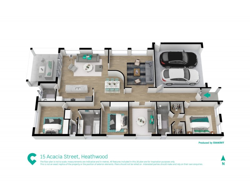 15 Acacia Street, Heathwood QLD 4110 Floorplan