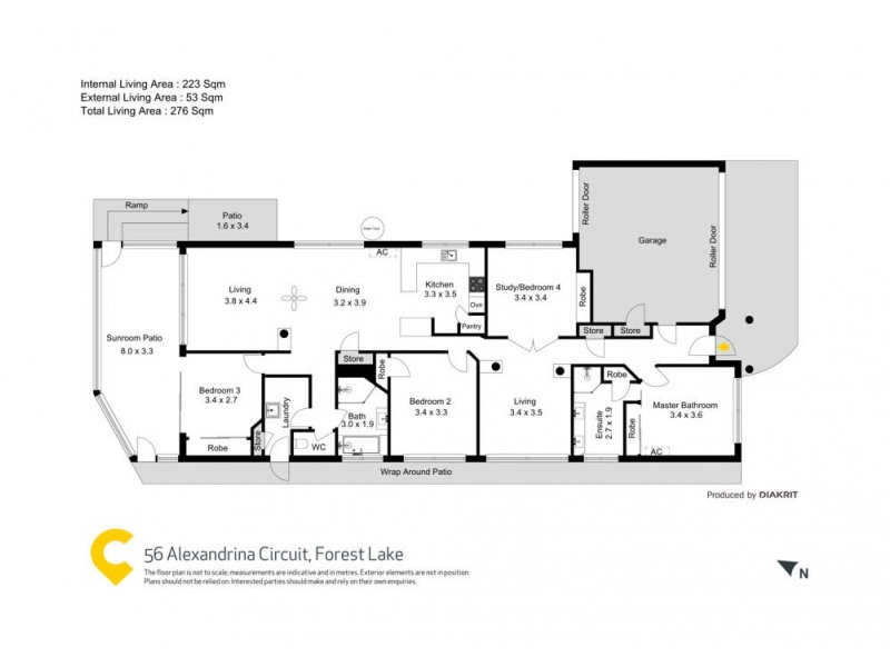 56 Alexandrina Circuit, Forest Lake QLD 4078 Floorplan
