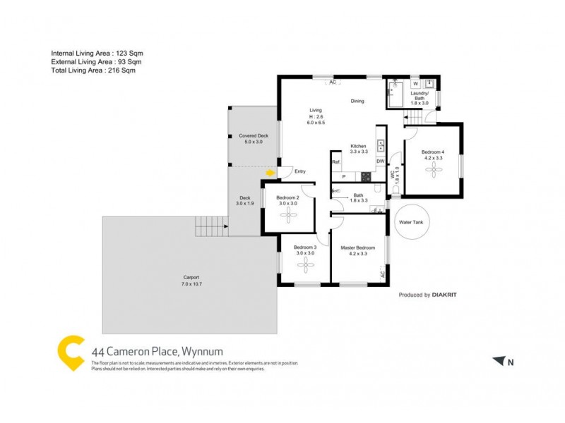 44 Cameron Parade, Wynnum QLD 4178 Floorplan