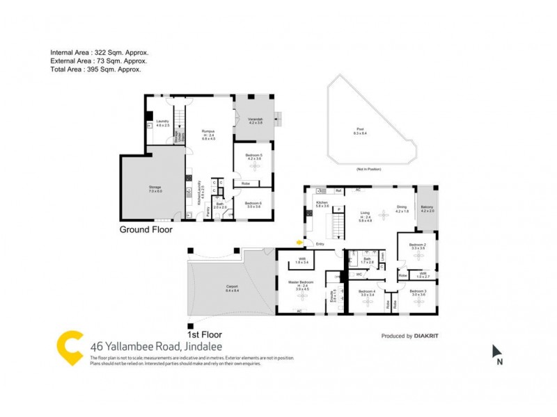 46 Yallambee Road, Jindalee QLD 4074 Floorplan