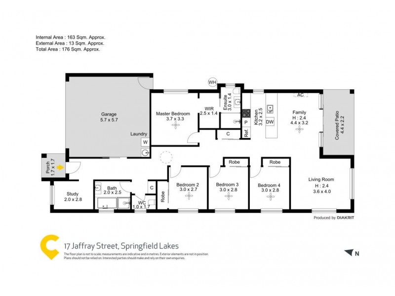 17 Jaffray Street, Bellbird Park QLD 4300 Floorplan