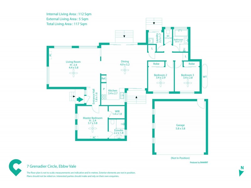 7 Grenadier Circuit, Ebbw Vale QLD 4304 Floorplan