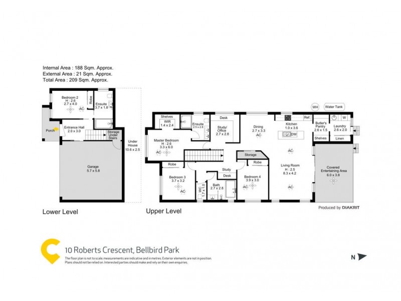 10 Roberts Crescent, Bellbird Park QLD 4300 Floorplan