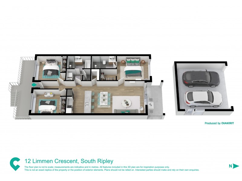 12 Limmen  Crescent, South Ripley QLD 4306 Floorplan