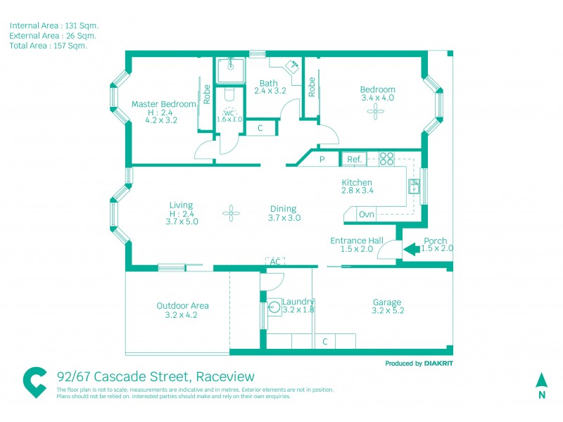 92/67 Cascade Street, Raceview QLD 4305 Floorplan