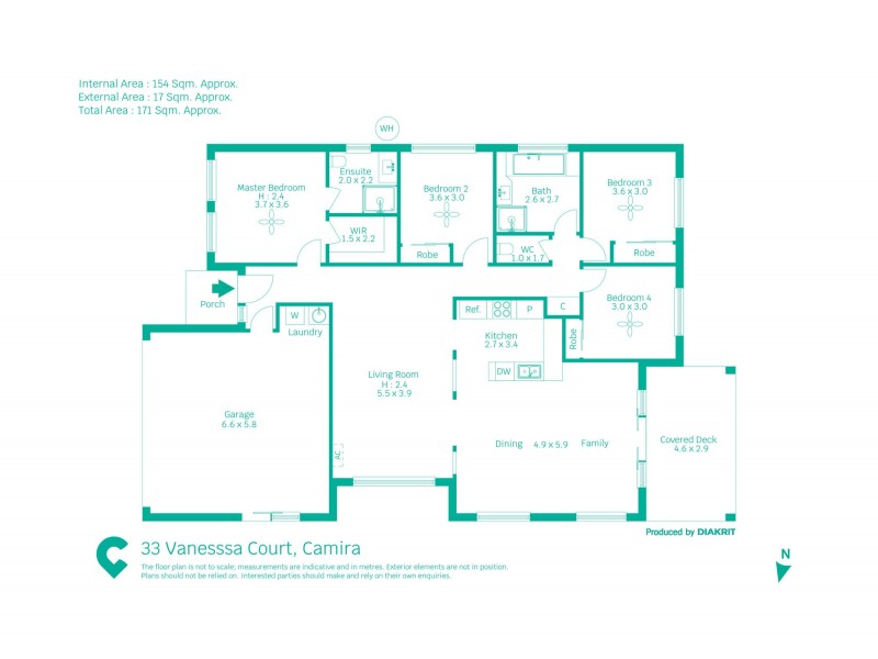 33 Vanessa Court, Camira QLD 4300 Floorplan