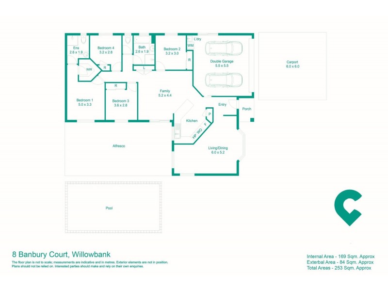 8 Banbury Court, Willowbank QLD 4306 Floorplan