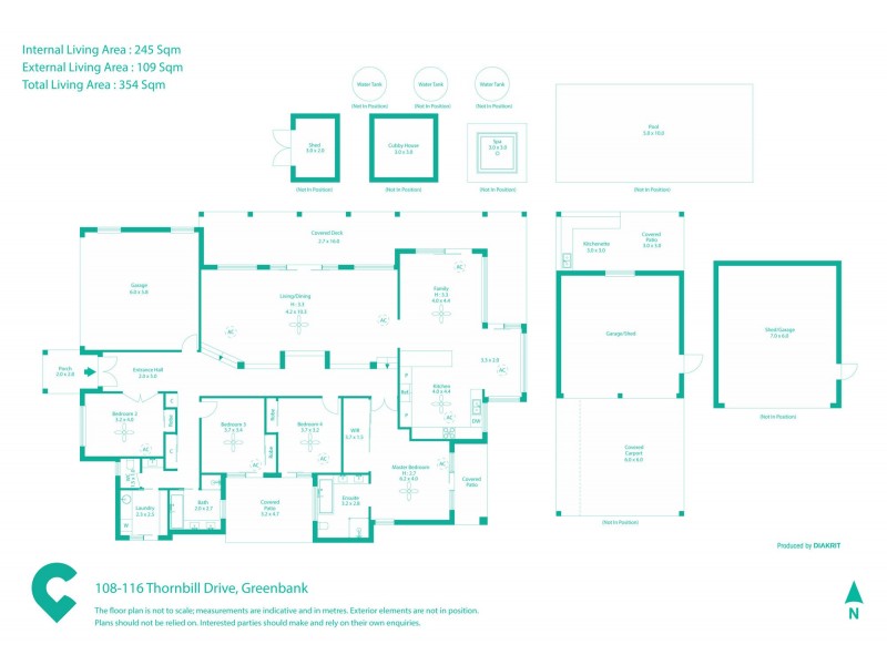 108-116 Thornbill Drive, Greenbank QLD 4124 Floorplan