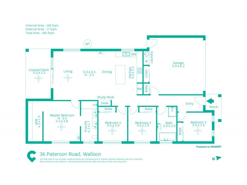36 Paterson Road, Walloon QLD 4306 Floorplan
