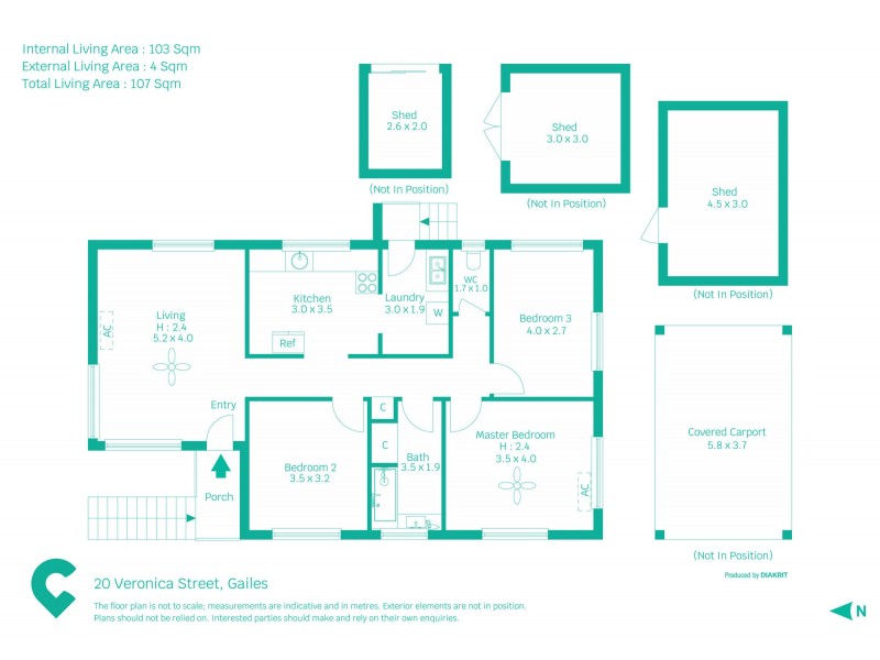 20 Veronica Street, Gailes QLD 4300 Floorplan