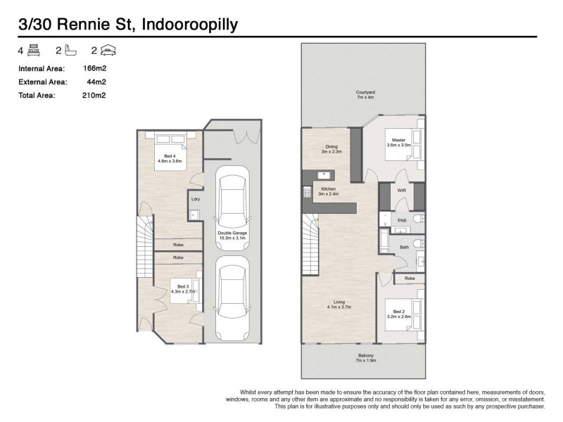 3/30 Rennie Street, Indooroopilly QLD 4068
