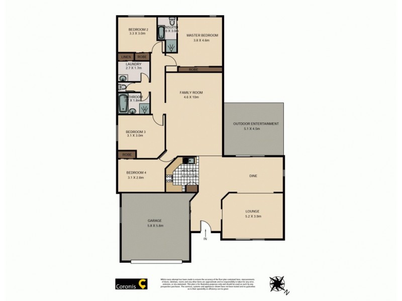15 Danaid Street, Springfield Lakes QLD 4300 Floorplan