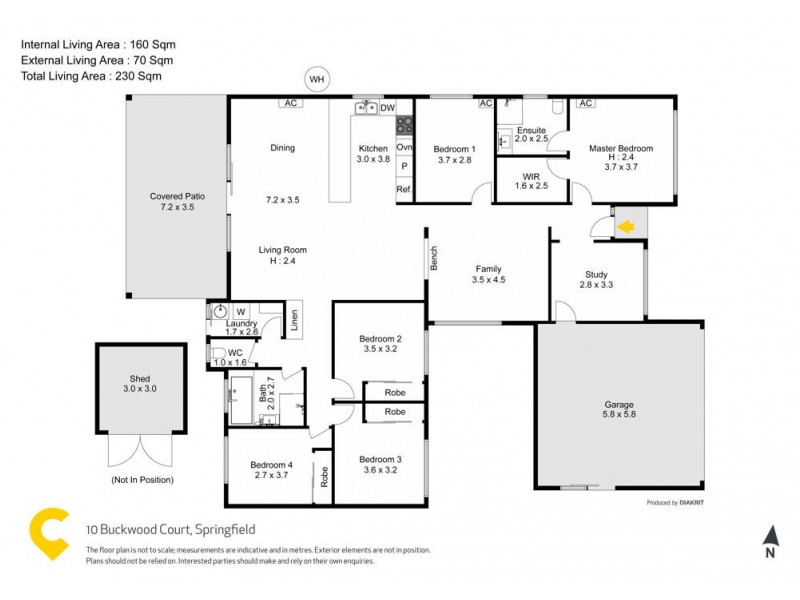 10 Buckwood Court, Springfield QLD 4300 Floorplan