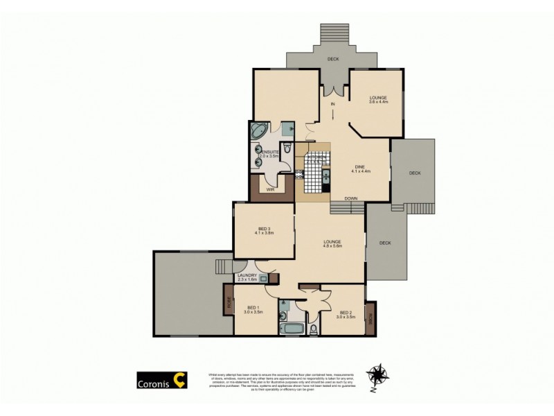 11 Bellevue Place, Springfield Lakes QLD 4300 Floorplan