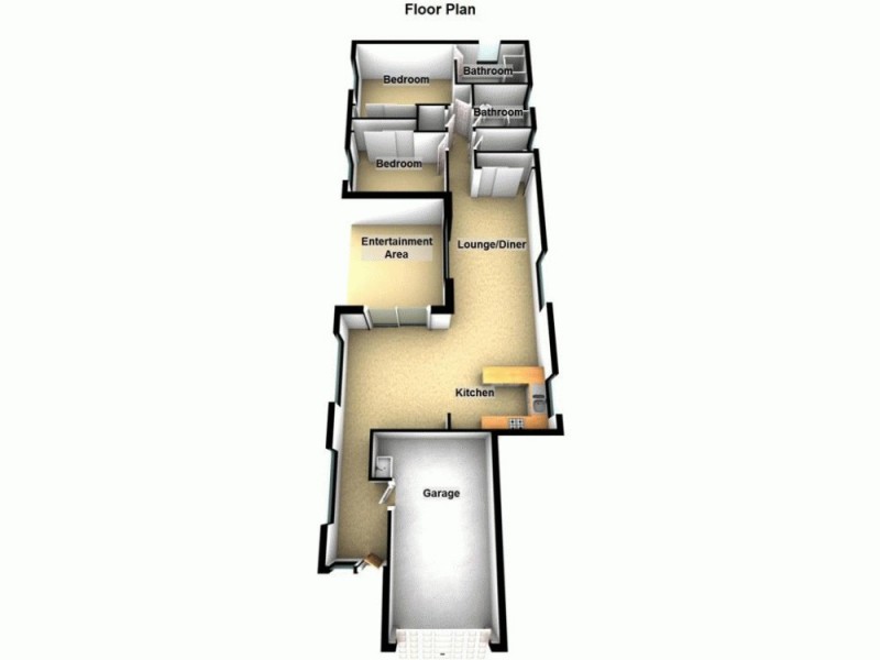 1/2 Messenger Crescent, Springfield Lakes QLD 4300 Floorplan