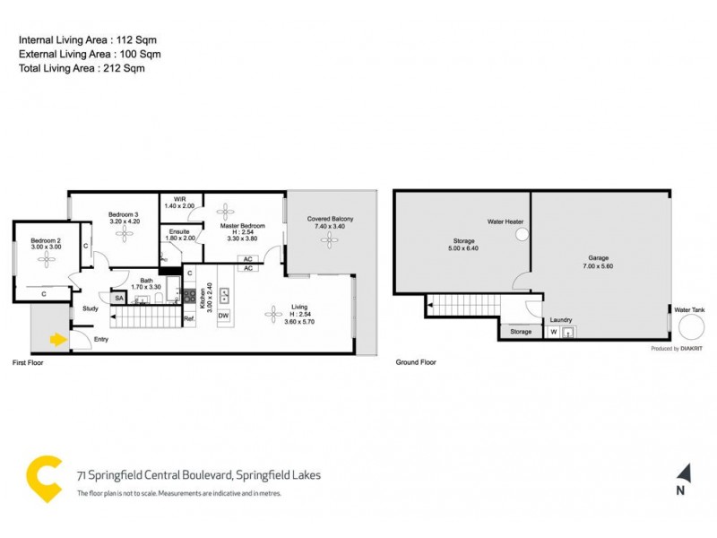 71 Springfield Central Boulevard, Springfield Lakes QLD 4300 Floorplan