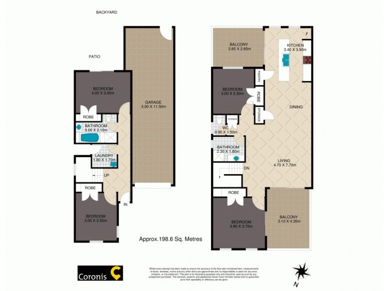 1 Kondalilla Crescent, Springfield Lakes QLD 4300 Floorplan