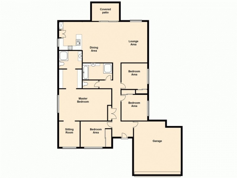 62 Tranquility Circle, Brassall QLD 4305 Floorplan