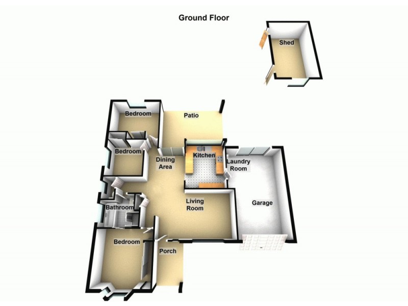 46 Elof Road, Caboolture QLD 4510 Floorplan