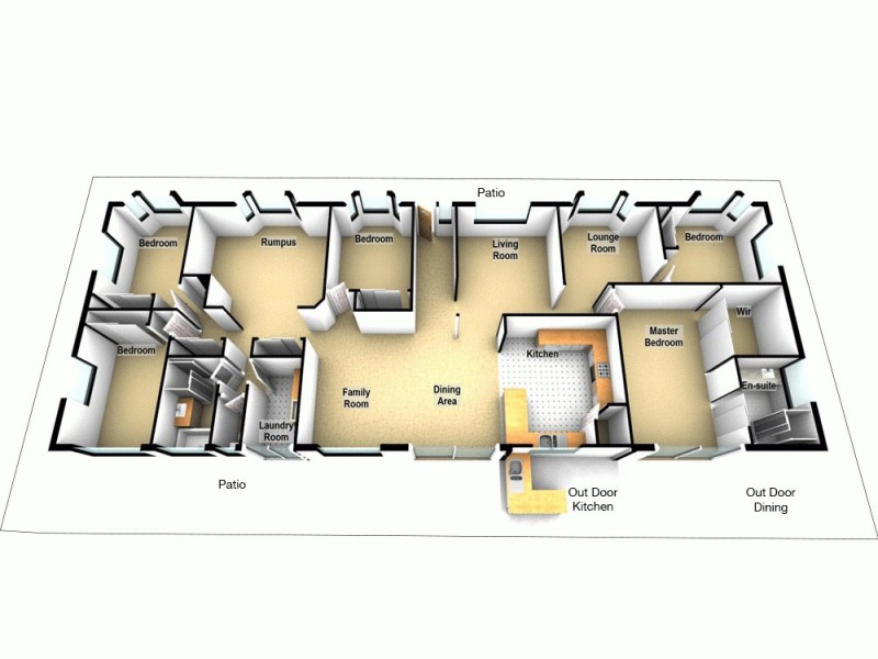 70 Bassett Road, Burpengary QLD 4505 Floorplan