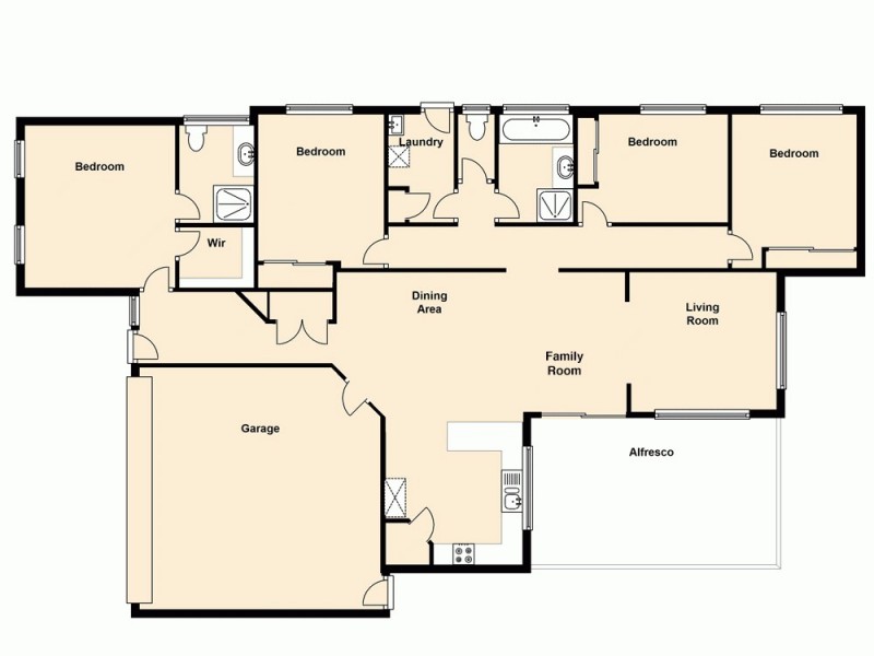 40 Kimberley Drive, Burpengary QLD 4505 Floorplan