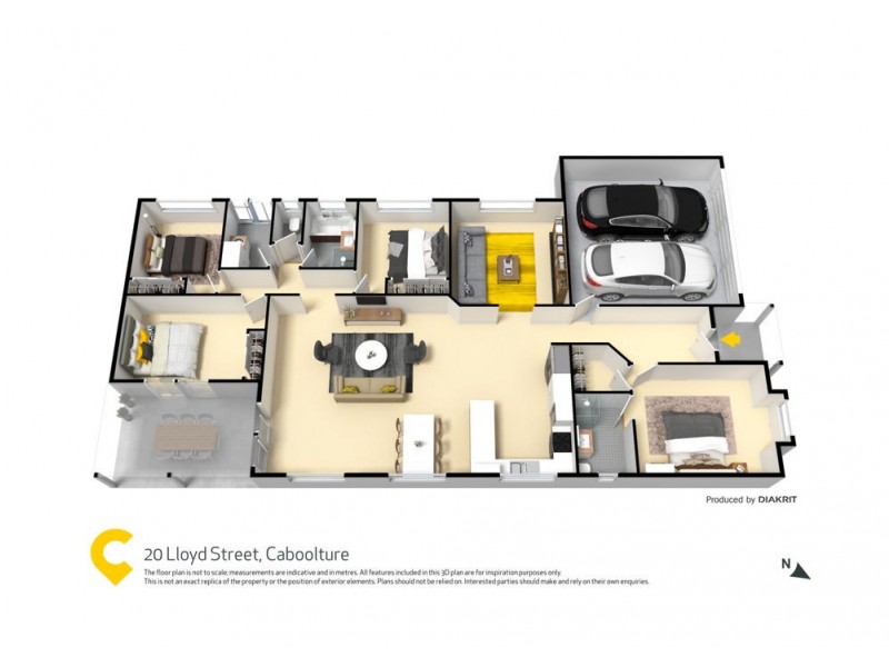 20 Lloyd Street, Caboolture QLD 4510 Floorplan