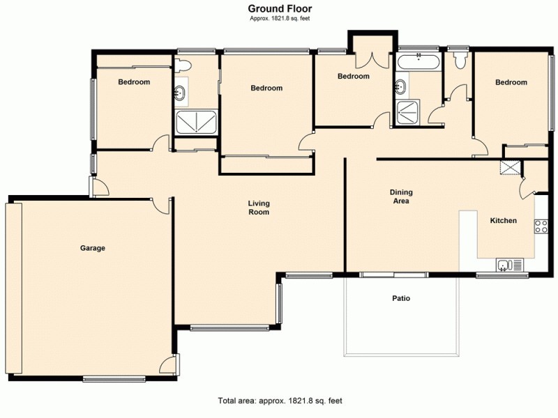 18 Camille Court, Caboolture South QLD 4510 Floorplan
