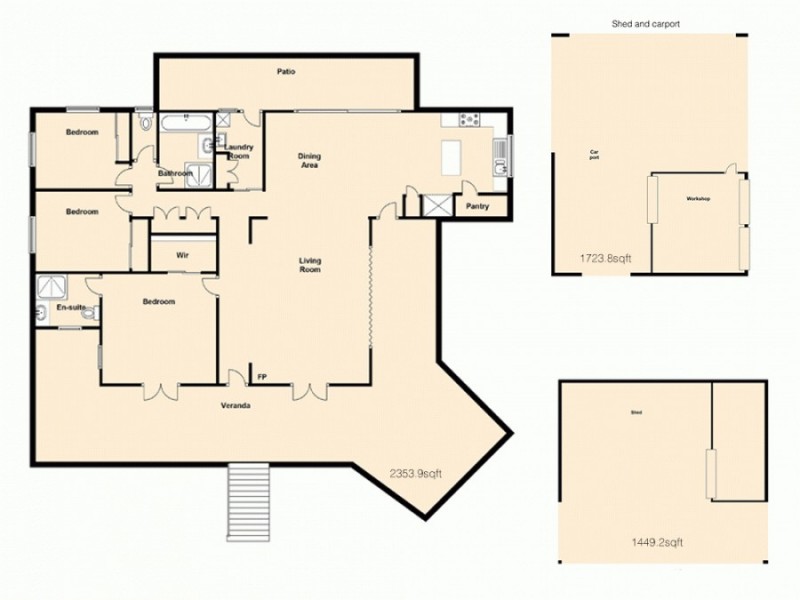 36 Cedarvale Rd, Sandy Creek QLD 4515 Floorplan