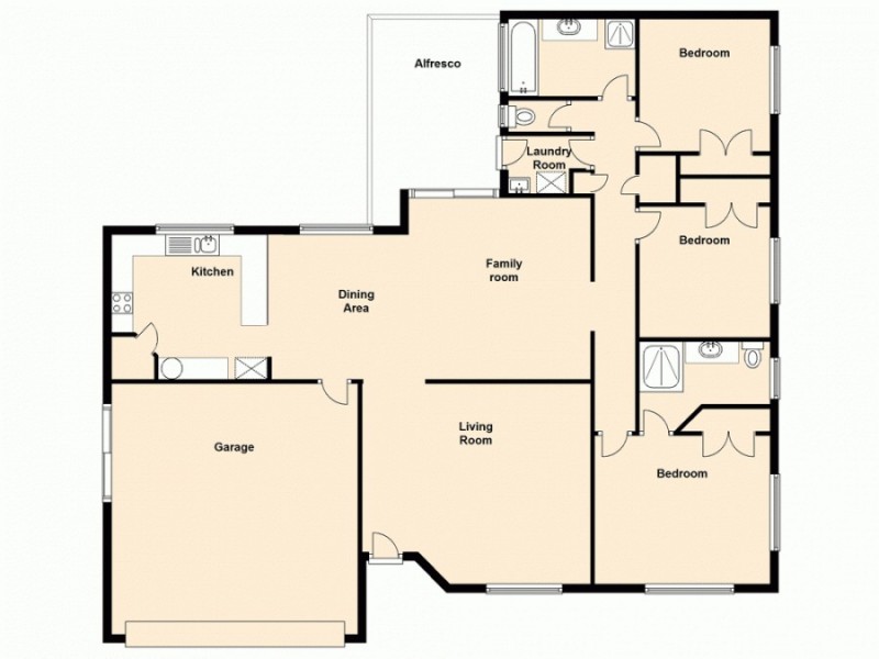1/76 Cottontree Drive, Narangba QLD 4504 Floorplan