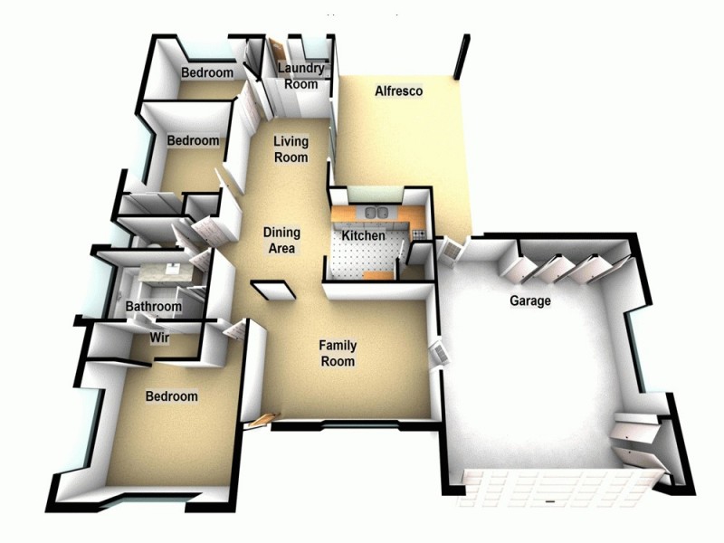 22 Amberton Street, Caboolture QLD 4510 Floorplan
