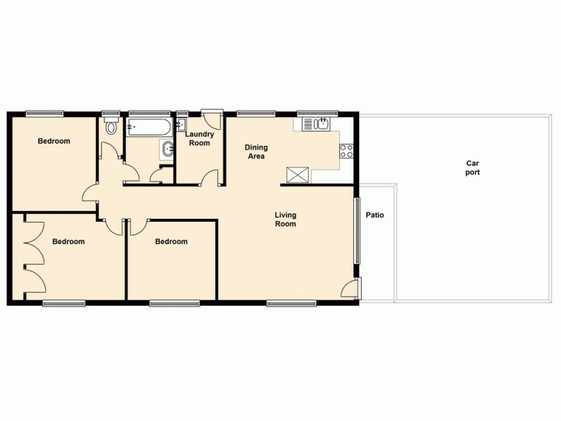 121 Maine Tce, Deception Bay QLD 4508 Floorplan