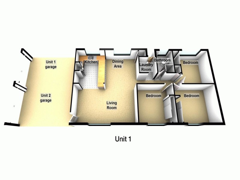 1/16 Alice Street, Mango Hill QLD 4509 Floorplan