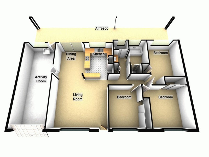 4 Hilldale Crescent, Morayfield QLD 4506 Floorplan