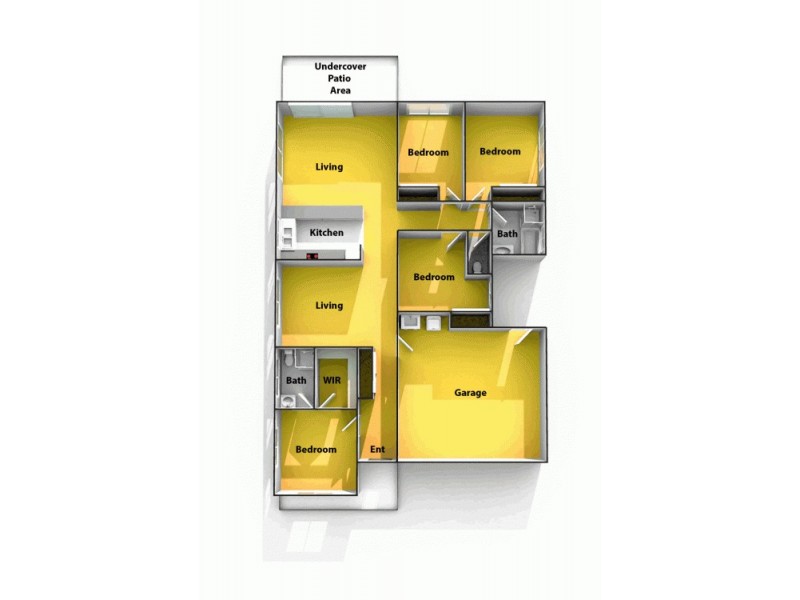 3 Denford Street, Bellmere QLD 4510 Floorplan