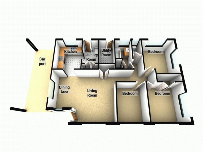 14 Carseldine Street, Caboolture QLD 4510 Floorplan