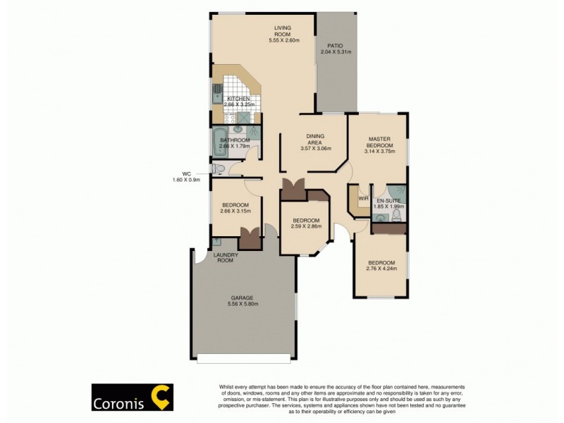 12 Drew Court, Morayfield QLD 4506 Floorplan