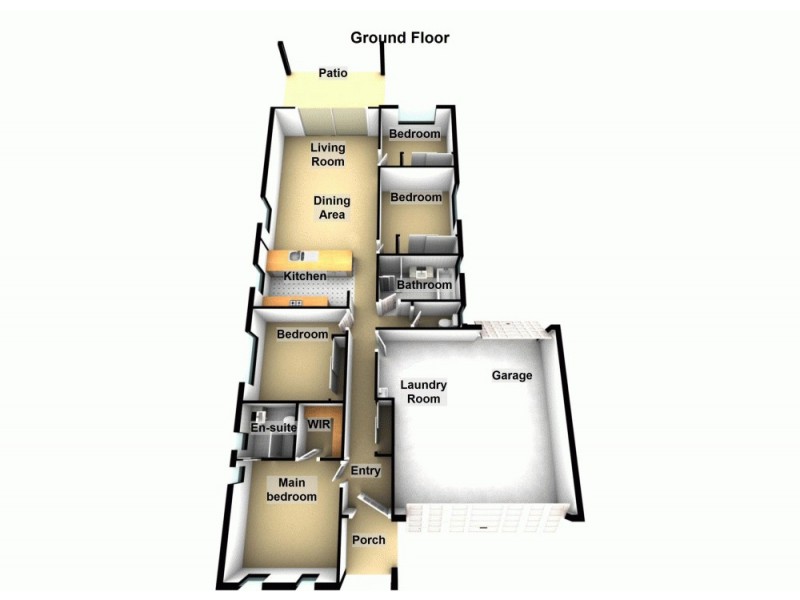 6 Meldrum st, Kallangur QLD 4503 Floorplan