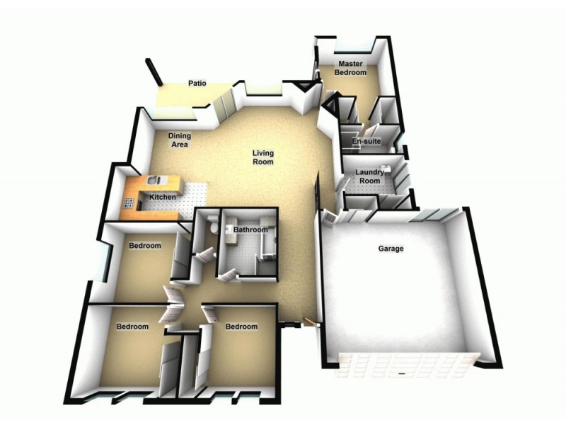 3 Marilyn Place, Morayfield QLD 4506 Floorplan
