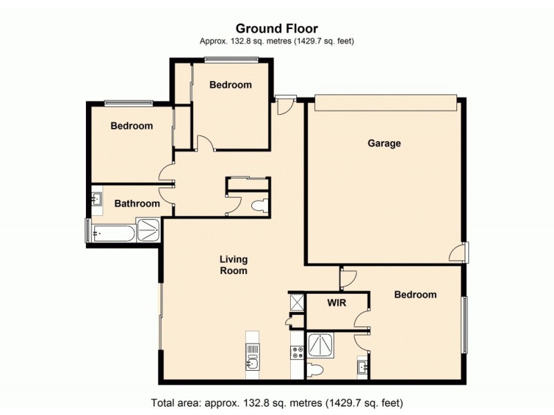 1/44 Reibelt Drive, Caboolture QLD 4510 Floorplan