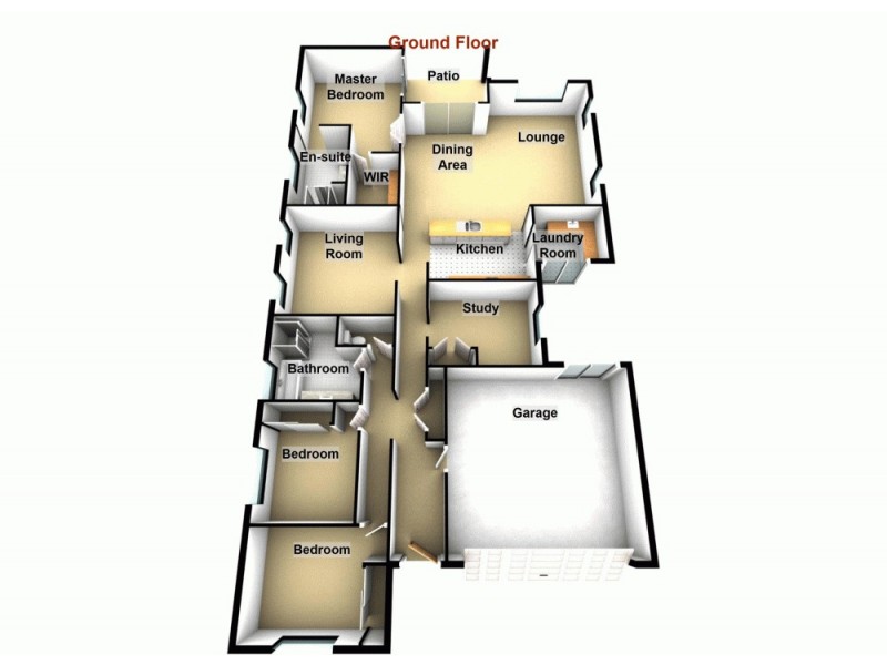 5 Hollow Crescent, Narangba QLD 4504 Floorplan