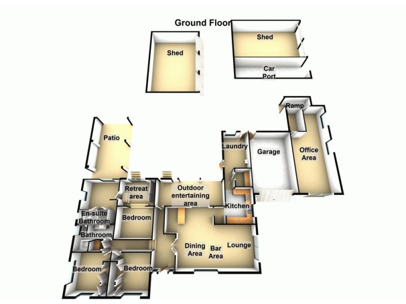 148 Mackie Road, Narangba QLD 4504 Floorplan