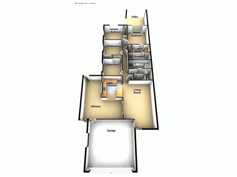 1/4 Olivine Court, Rothwell QLD 4022 Floorplan