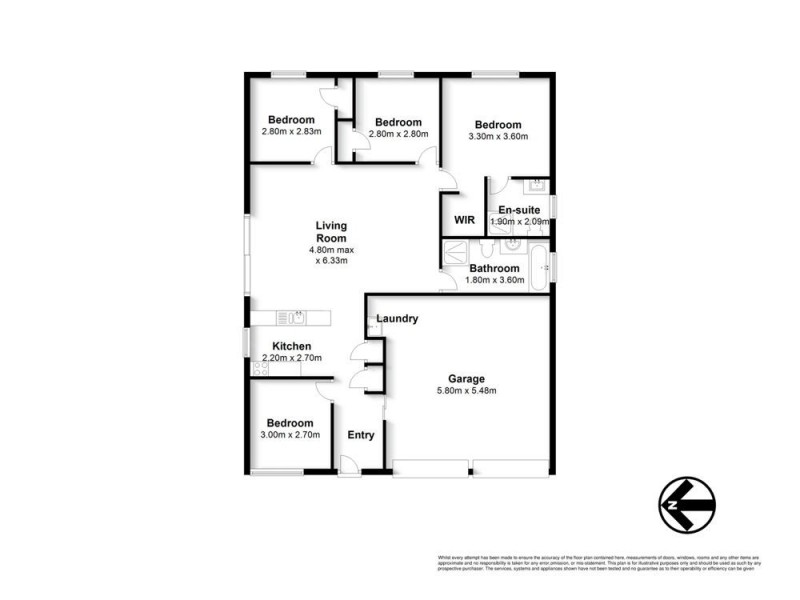 34 O’Briens Road, Burpengary QLD 4505 Floorplan