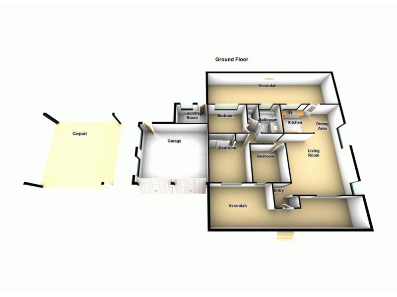 19 Goshawk Court, Caboolture QLD 4510 Floorplan