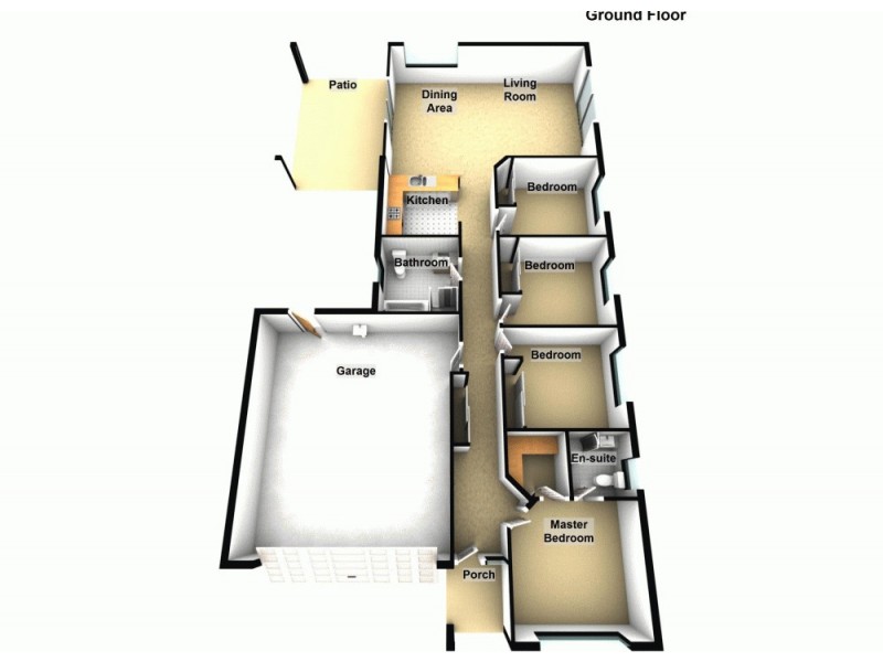 6 Central Green Drive, Narangba QLD 4504 Floorplan